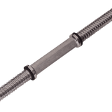 One Pair of Adjustable Dumbbells Cast Iron Total 105 Lbs